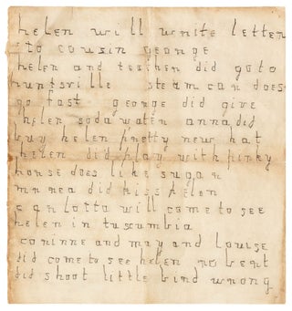 Item #412705 Autograph Letter Signed ("Helen Keller") to her cousin Anna Turner and...