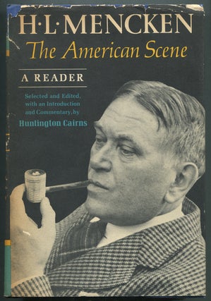 Item #412758 The American Scene: A Reader. H. L. MENCKEN