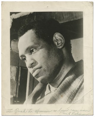 Item #412788 Inscribed Photograph. Paul ROBESON