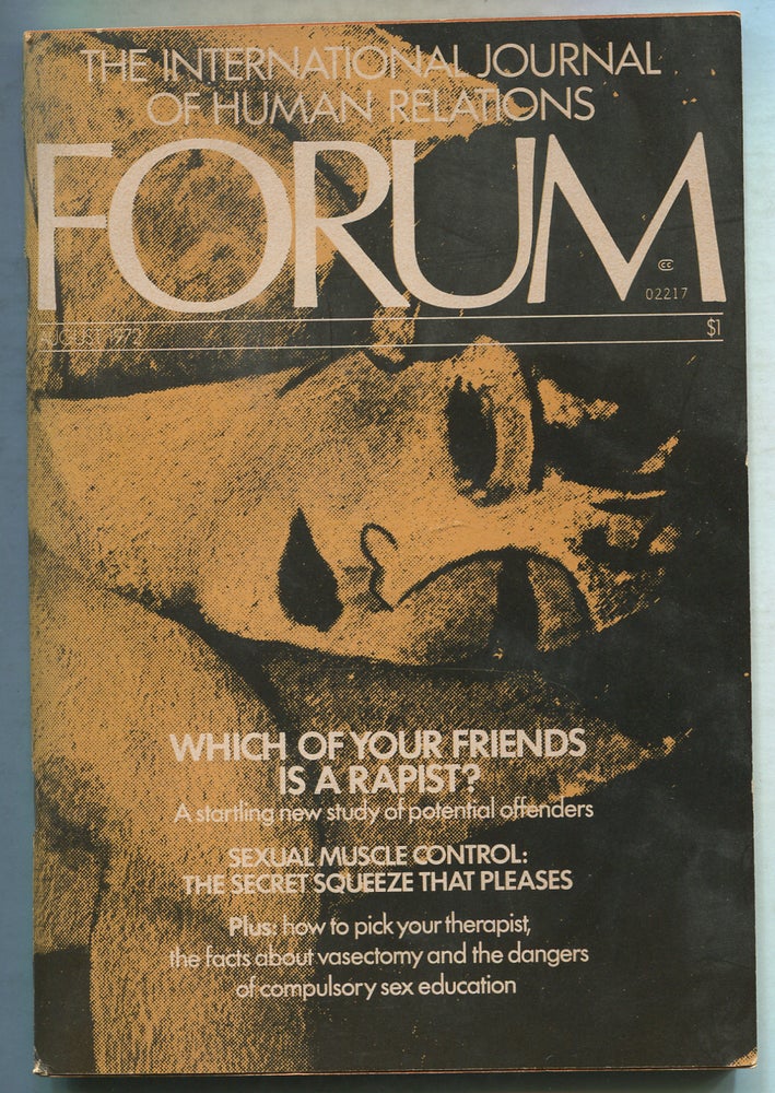 Item #412897 Forum: The International Journal of Human Relations: Vol. 1, No. 11, August, 1972. Albert Z. FREEDMAN.