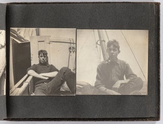 (Photo albums): Sailing in New England. Circa 1904