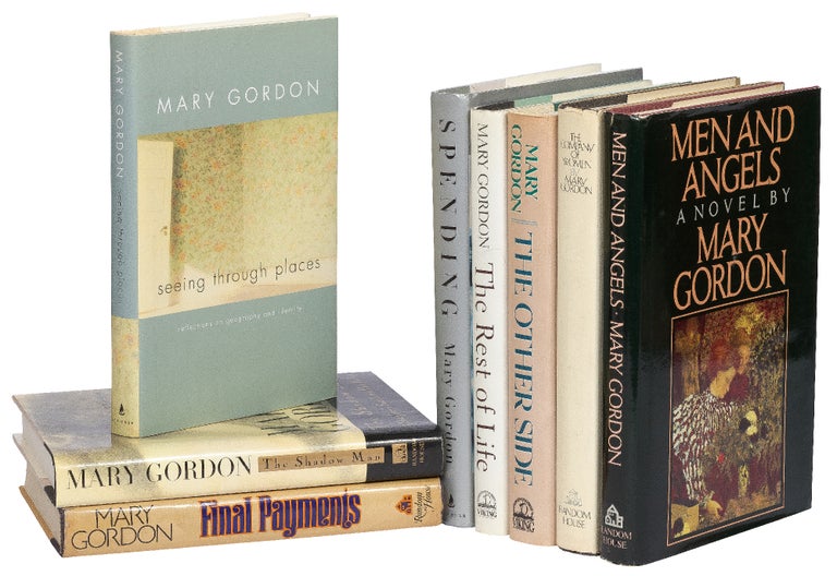 Item #413350 Eight Books Inscribed to Alfred Corn. Mary GORDON.