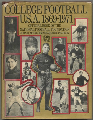 Item #413608 College Football U.S.A. 1869 - 1971: Official Book of the National Football...
