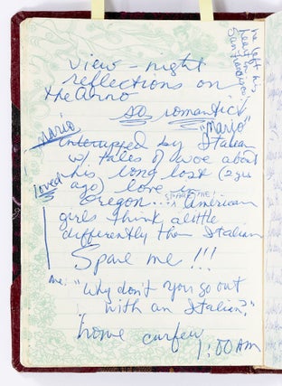 [Diaries and Scrapbook]: Woman's Scrapbook and Travel Diary to Europe from New Jersey