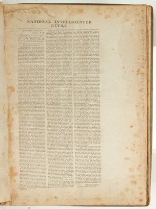 Daily National Intelligencer, 1813–1868 (58 volumes)