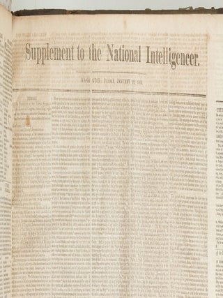 Daily National Intelligencer, 1813–1868 (58 volumes)