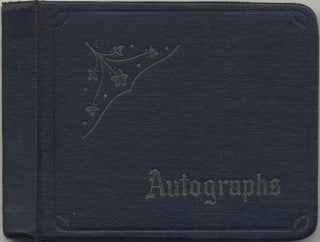 Item #413689 (Autograph album with photos): Midget Stock Car Drvier Autographs