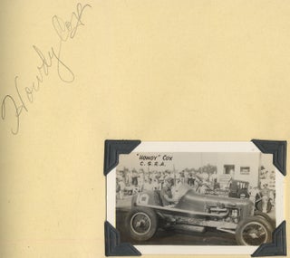 (Autograph album with photos): Midget Stock Car Drvier Autographs