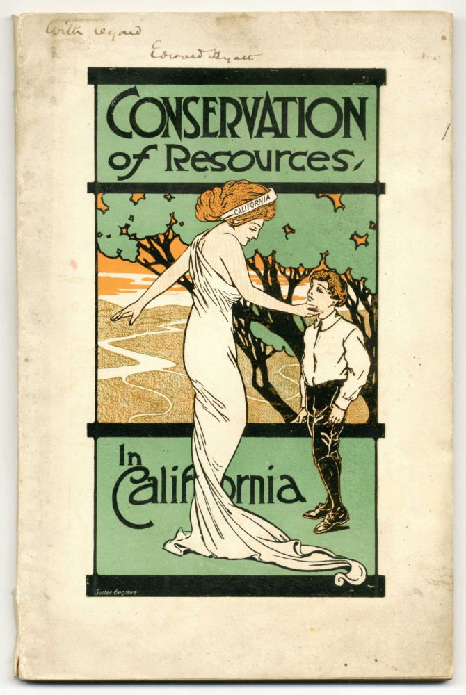 Conservation of Natural Resources [Cover Title]: Conservation of Resources in California. Edward HYATT.