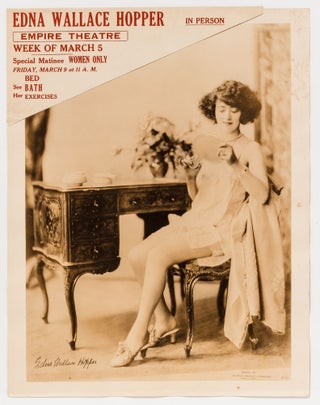 Eleven Large Vintage Publicity Photographs of Edna Wallace Hopper (eight by Alfred Cheney Johnston). 1923-1927