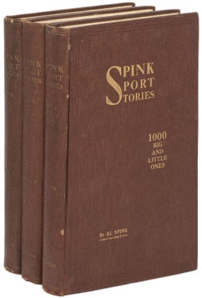 Item #414418 One Thousand Sport Stories. A. SPINK, fred H