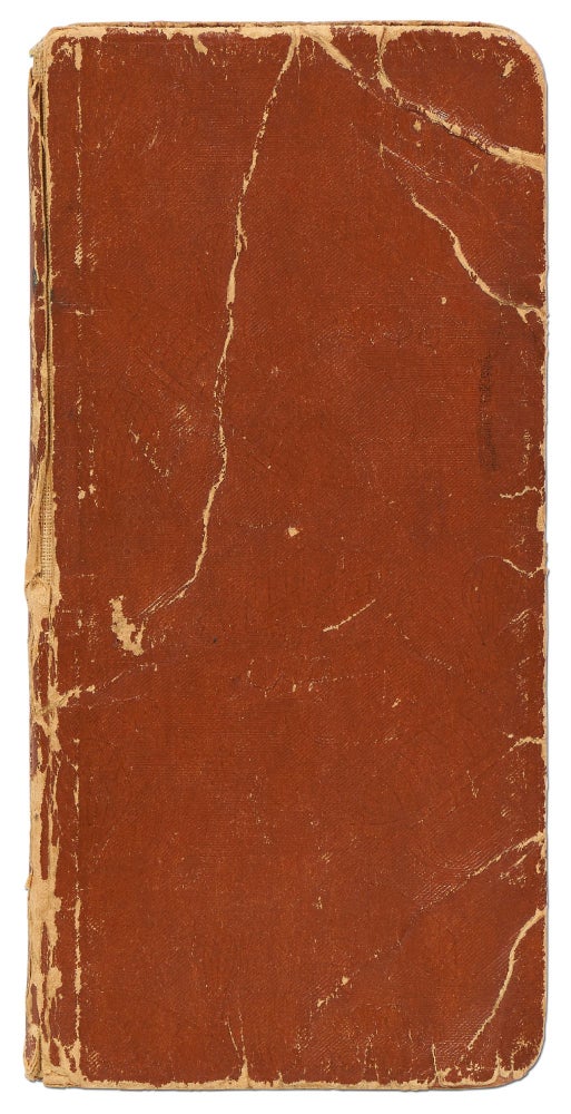 Item #414535 (Daily Calendar and Journal): Man's Daily Calendar with Notes and Poems Written between 1917-1918. Lieutenant Joseph E. BURCHILL.
