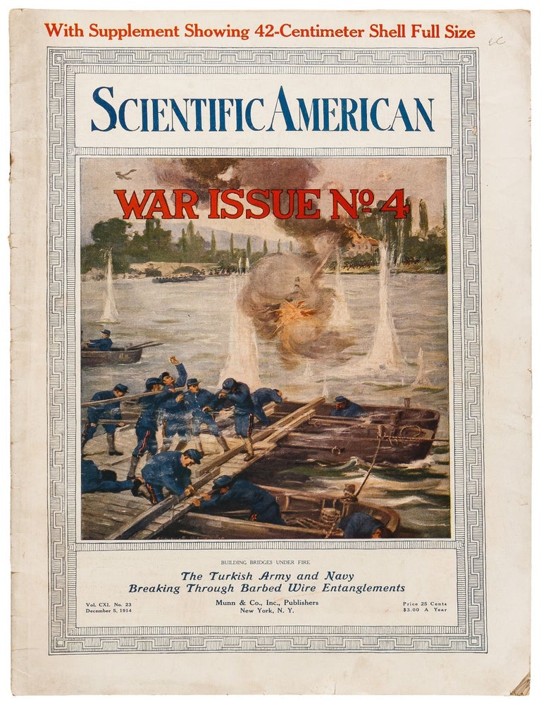 Scientific American: War Issue No.4 &ndash; December 1914 (Volume CXI, Number 23) With Fold out...