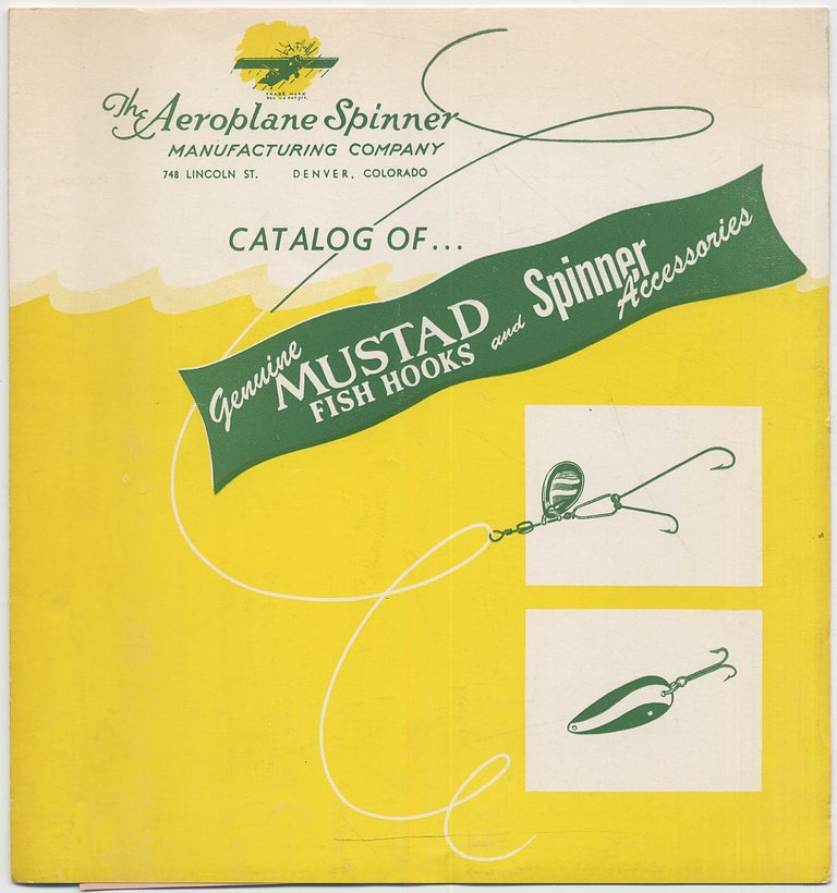 Item #414689 Catalog of Genuine Mustad Fish Hooks and Spinner Accessories