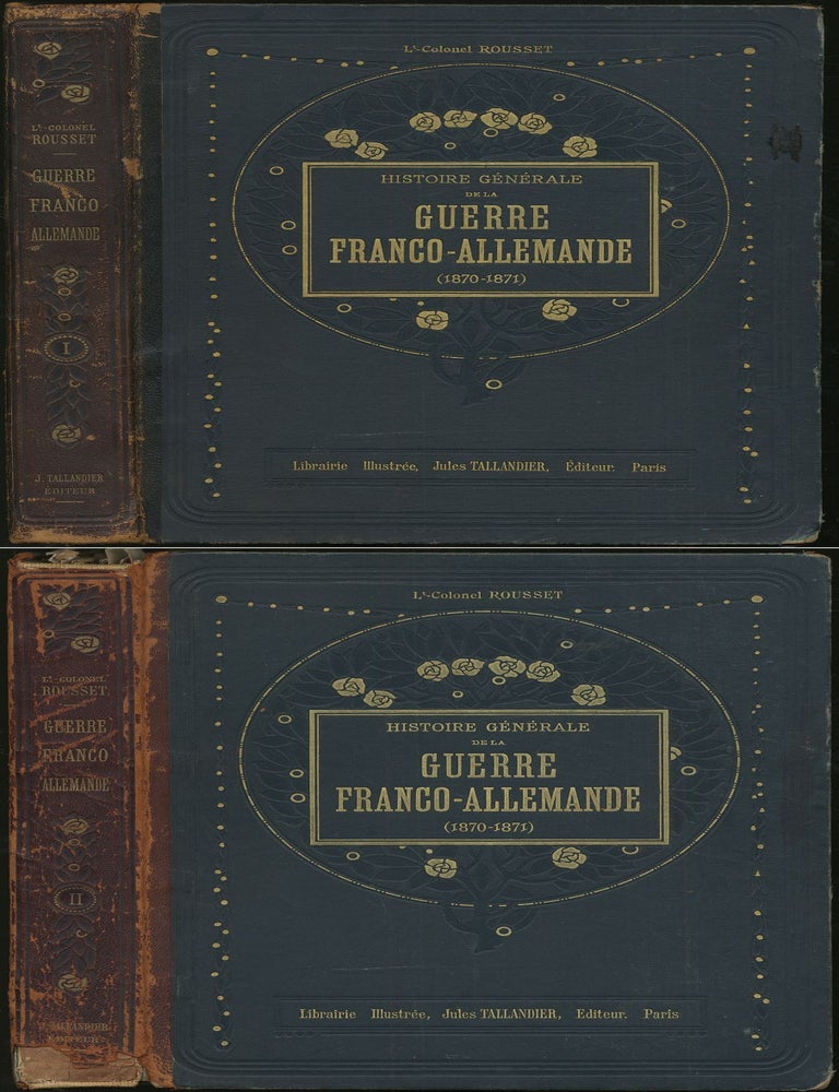 Histoire Generale De La Guerre Franco-Allemande. ROUSSET, Leonce.