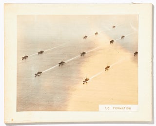 Photographs of the Disposition of Ships in Bikini Test of Atom Bomb
