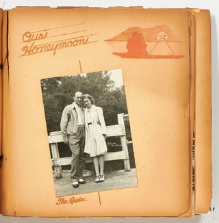 [Scrapbook and Photo Album]: Woman's Married Life Scrapbook
