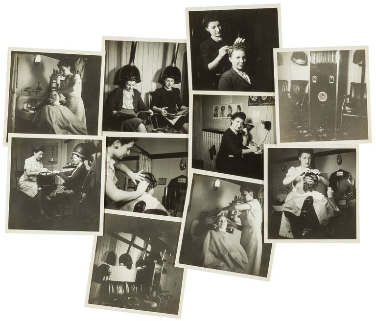Small Archive]: 1940s Beauty Shop Photographs