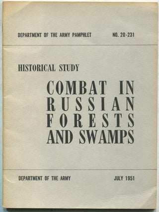 Item #415275 Combat in Russian Forests and Swamps