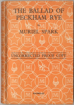 Item #415586 The Ballad of Peckham Rye. Muriel SPARK