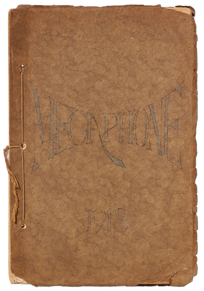 Item #415766 The Megaphone: Thirteenth Annual Publication of the Students of Fortuna High School for the Year 1918. Emma Bell Richart FREEMAN.