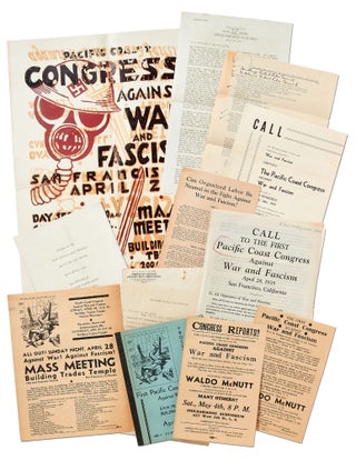 Item #415822 [Archive]: First Pacific Coast Congress Against War and Fascism