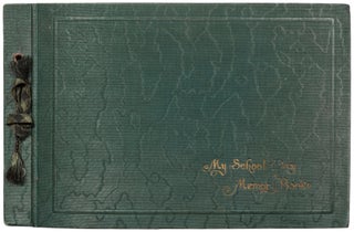 Item #415960 [Scrapbook]: My School Day Memory Book. Maud L. WILLIAMS