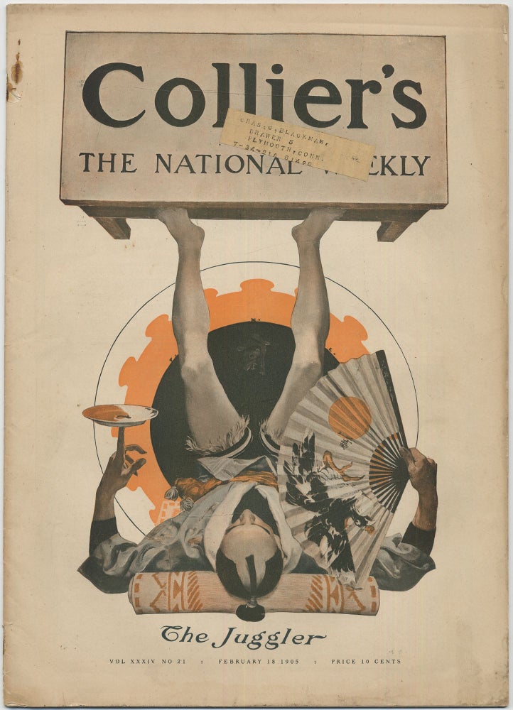 Item #416201 Collier's - February 18, 1905. Francis Xavier LEYENDECKER, Harvey J. O'Higgins, Charles Dana Gibson, Maurice Smiley.