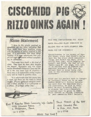Item #416324 [Flyer]: Cisco-Kidd Pig Rizzo Oinks Again!