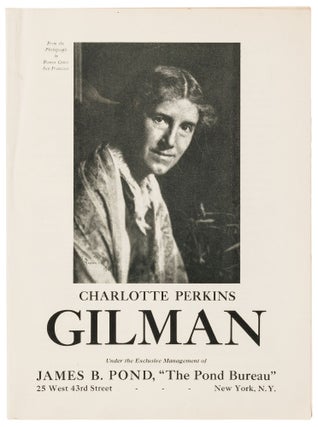 Item #416348 [Brochure]: Charlotte Perkins Gilman. Under the Exclusive Management of James B....