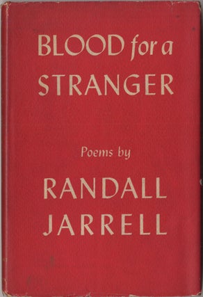 Item #416548 Blood for a Stranger. Randall JARRELL