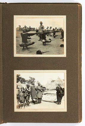 Photo Album of Black Colonial Troops Training in South Africa in WWI