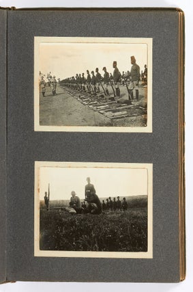 Photo Album of Black Colonial Troops Training in South Africa in WWI