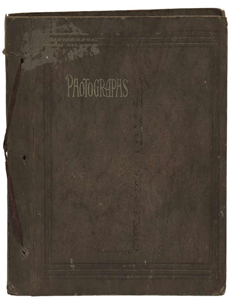 Photo album): Family Photo Album of a Young Couple Traveling Together and later Traveling with...