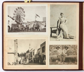 (Photo album): Vintage American Photographs of different Locations, Objects, Animals, and other Oddities
