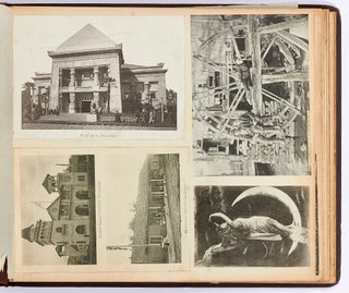(Photo album): Vintage American Photographs of different Locations, Objects, Animals, and other Oddities