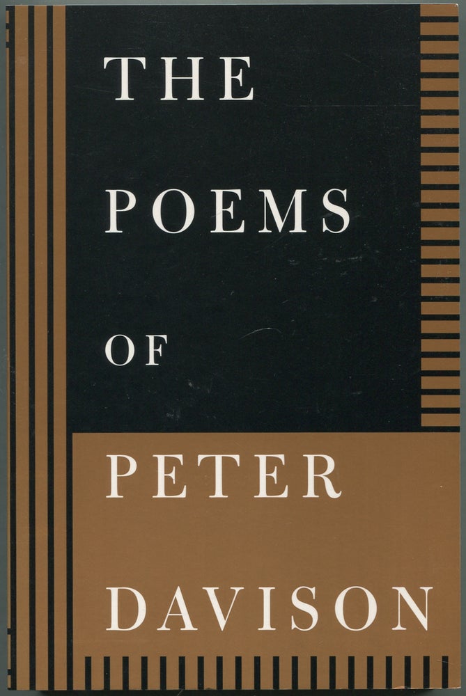 Item #417427 The Poems of Peter Davison 1957-1995. Peter DAVISON.