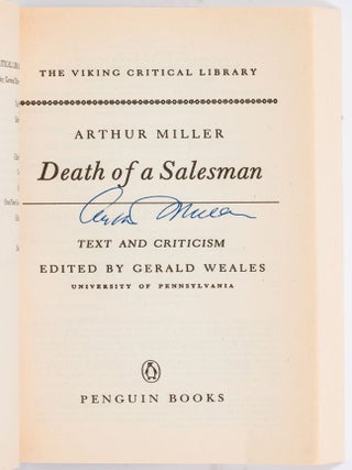 Death of a Salesman: Text and Criticism (The Viking Critical Library)