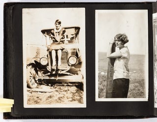 (Photo album): Photographs of a Family Traveling and Living near the Canadian Border