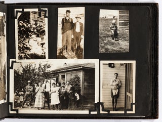 (Photo album): Photographs of a Family Traveling and Living near the Canadian Border