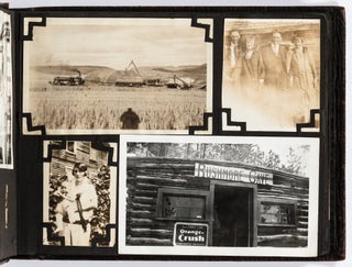 (Photo album): Photographs of a Family Traveling and Living near the Canadian Border