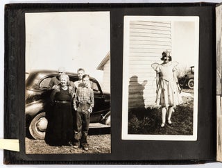 (Photo album): Photographs of a Family Traveling and Living near the Canadian Border