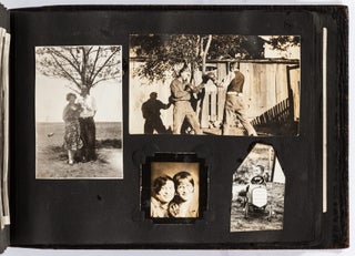 (Photo album): Photographs of a Family Traveling and Living near the Canadian Border