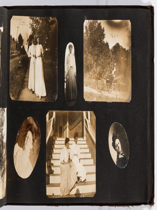 (Photo album): Family Photographs of John Hipple Mitchell's Daughters and Relatives