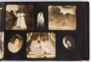 (Photo album): Family Photographs of John Hipple Mitchell's Daughters and Relatives