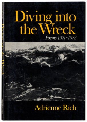 Item #418228 Diving into the Wreck: Poems 1971-1972. Adrienne RICH