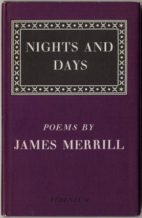 Item #418232 Nights and Days. James MERRILL
