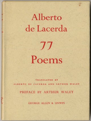 77 Poems. Alberto De LACERDA.