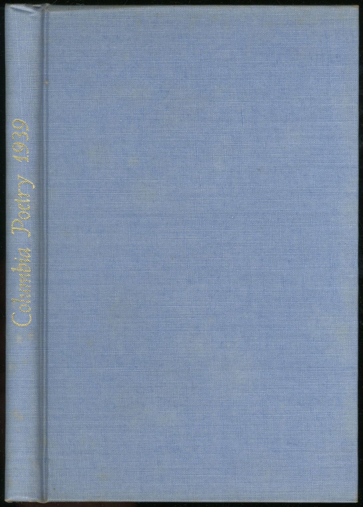 Columbia Poetry 1939. Thomas MERTON.