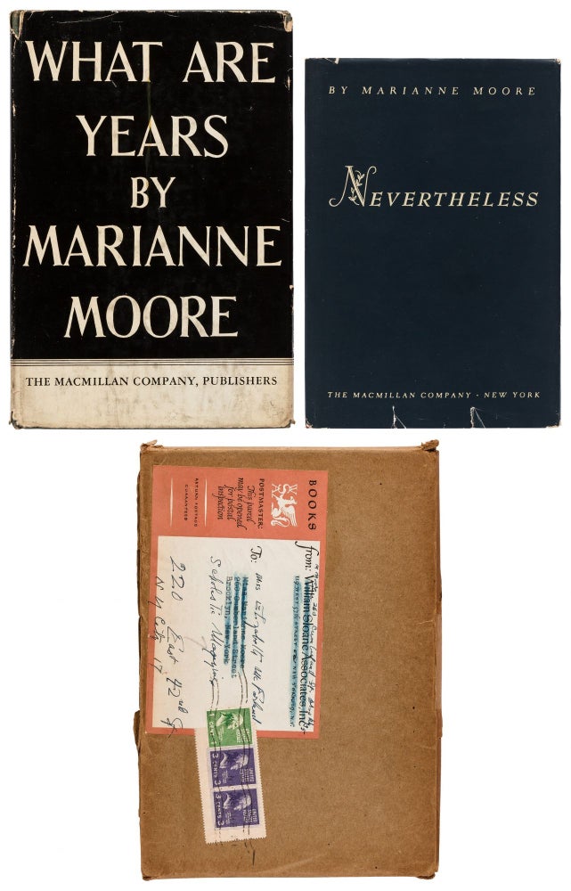 Item #419250 Two Inscribed Marianne Moore Books. Marianne MOORE.